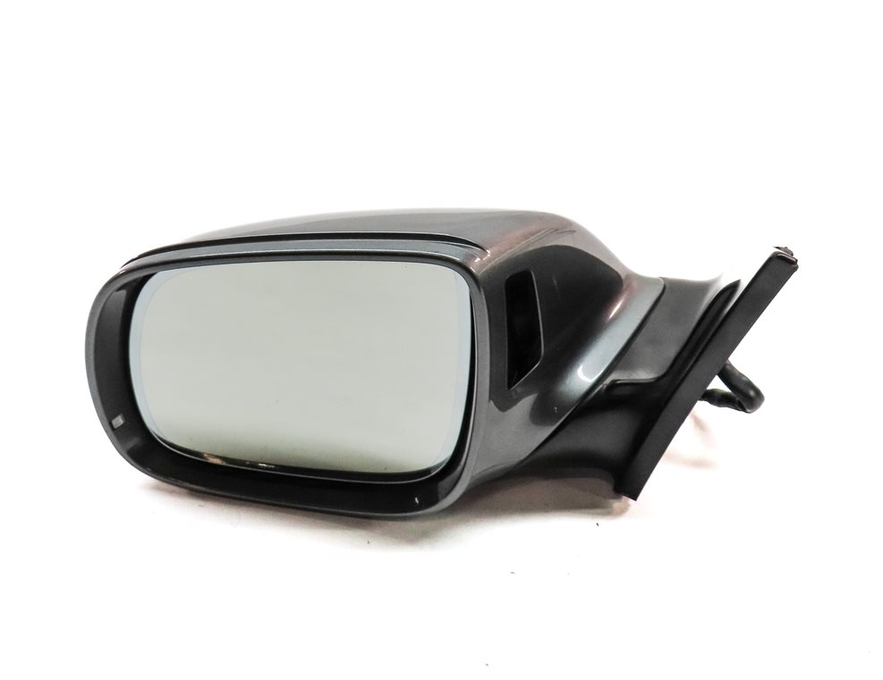 Thumbnail 3: 13-15 AUDI Q7 (4L) FRONT LEFT DRIVER HEATED BLIND SPOT DOOR MIRROR (Gray)