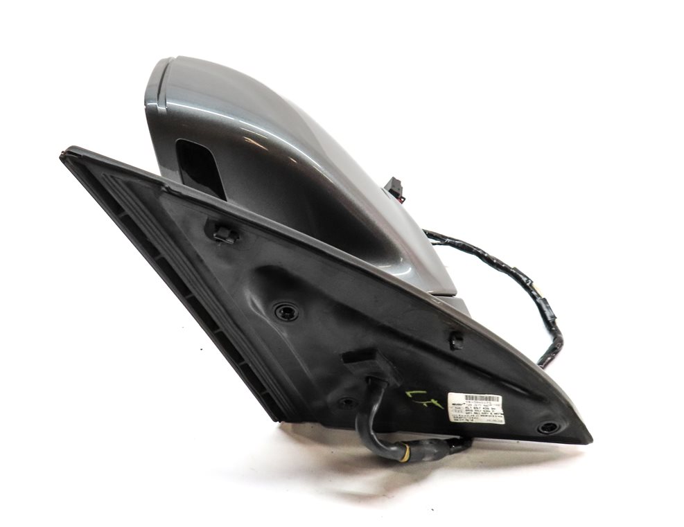 Thumbnail 5: 13-15 AUDI Q7 (4L) FRONT LEFT DRIVER HEATED BLIND SPOT DOOR MIRROR (Gray)