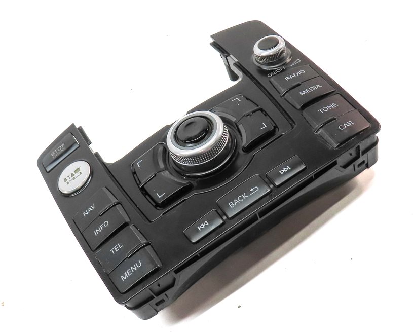 Thumbnail 3: 2012-2015 AUDI Q7 (4L) FRONT CENTER CONSOLE MMI MEDIA NAVIGATION CONTROL SWITCH