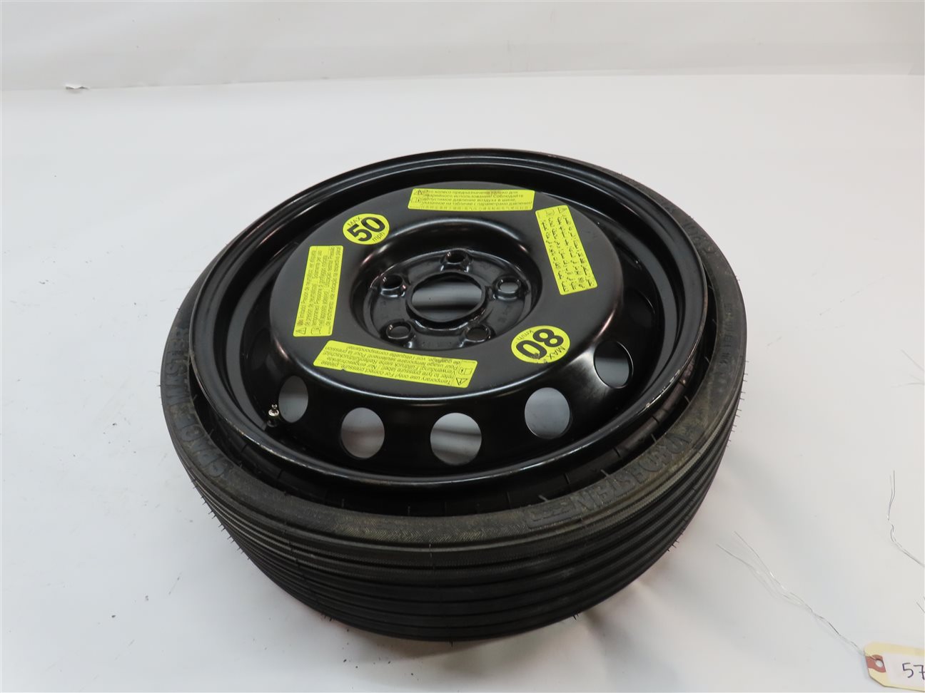 Thumbnail 4: 2004-2017 VW TOUAREG AUDI Q7 (4L) 18x6-1/2 COLLAPSIBLE SPARE TIRE WHEEL RIM