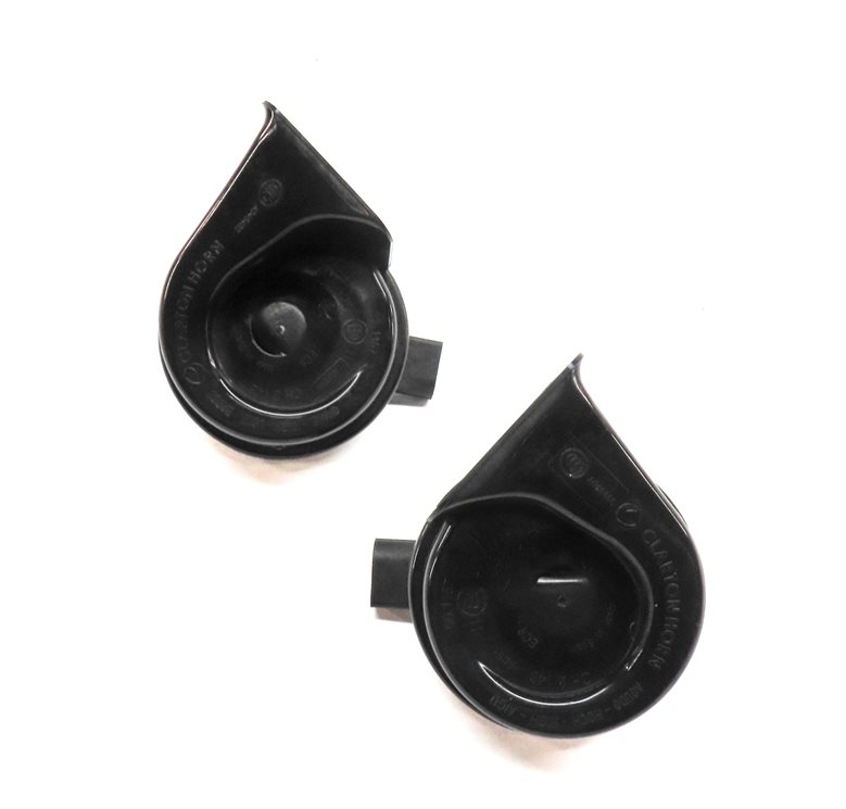Thumbnail 1: 2011-2016 BMW 528i 535i 535iGT 550i 550iGT M5 (F10 F07) HIGH & LOW TONE HORN SET