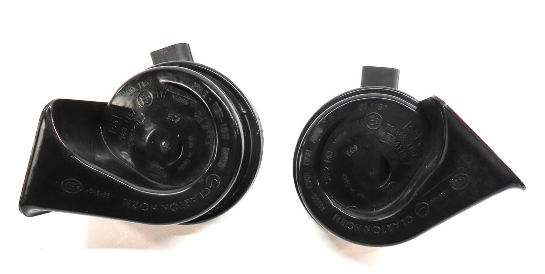 Thumbnail 3: 2011-2016 BMW 528i 535i 535iGT 550i 550iGT M5 (F10 F07) HIGH & LOW TONE HORN SET