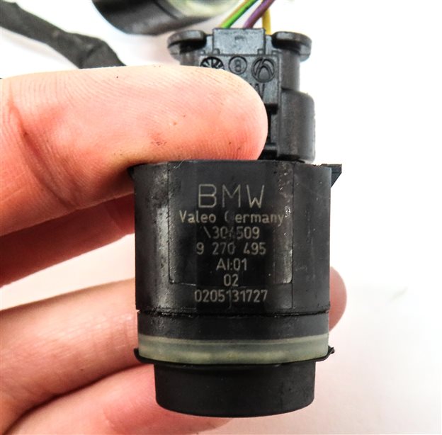 Thumbnail 4: 2012 BMW 550I (F10) REAR PARK ASSIST PDC DISTANCE CONTROL SENSOR SET/4 w/HARNESS