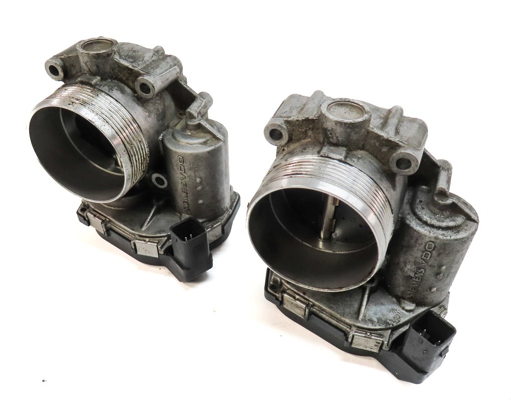 Thumbnail 1: 08-18 BMW 550i 650i 750i B6 B7 M5 M6 X5 X6 4.4L TWIN TURBO THROTTLE BODY SET 2