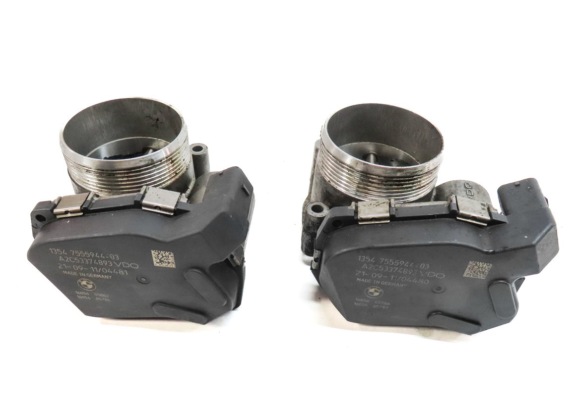 Thumbnail 4: 08-18 BMW 550i 650i 750i B6 B7 M5 M6 X5 X6 4.4L TWIN TURBO THROTTLE BODY SET 2