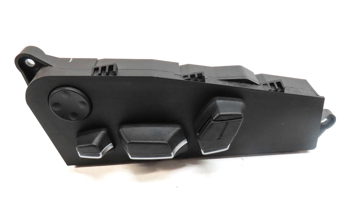 Thumbnail 3: 2012 BMW 550I (F10) FRONT LEFT DRIVER SEAT POSITION ADJUST SWITCH w/ LUMBAR