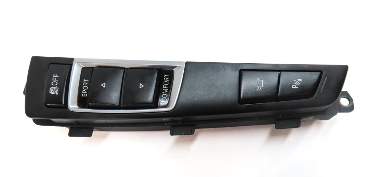 Thumbnail 2: 2012 BMW 550I (F10) TRACTION CONTROL VIDEO PARK DISTANCE CONTROL SWITCH PANEL