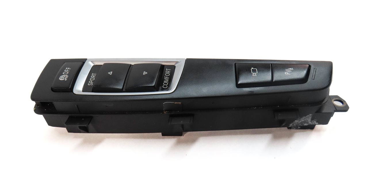 Thumbnail 3: 2012 BMW 550I (F10) TRACTION CONTROL VIDEO PARK DISTANCE CONTROL SWITCH PANEL