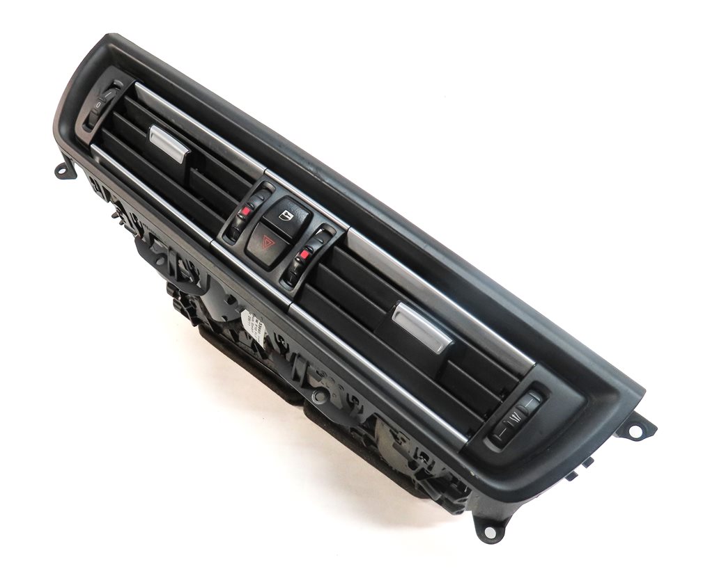 2012 BMW 550I (F10) FRONT CENTER DASH HEAT AIR AC HVAC DUAL VENT (Black)