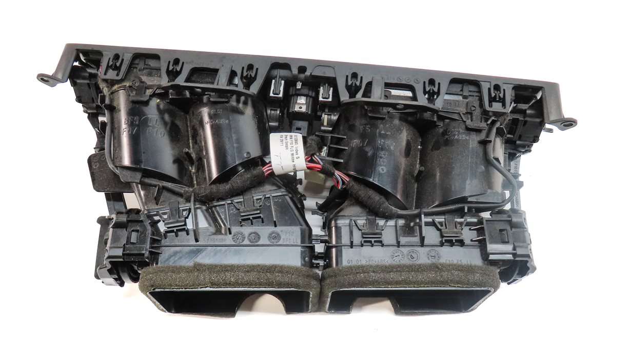 Thumbnail 5: 2012 BMW 550I (F10) FRONT CENTER DASH HEAT AIR AC HVAC DUAL VENT (Black)