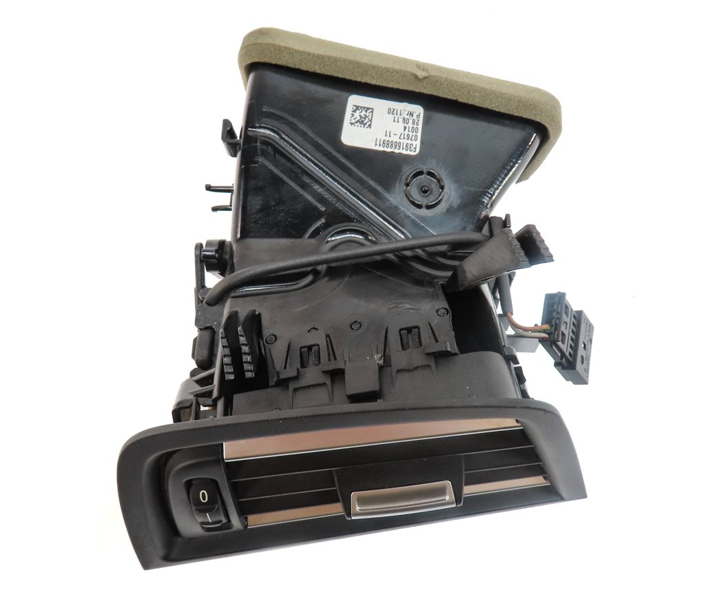 Thumbnail 4: 2012 BMW 550I (F10) FRONT LEFT DRIVER DASH HEAT AIR AC VENT (Black)