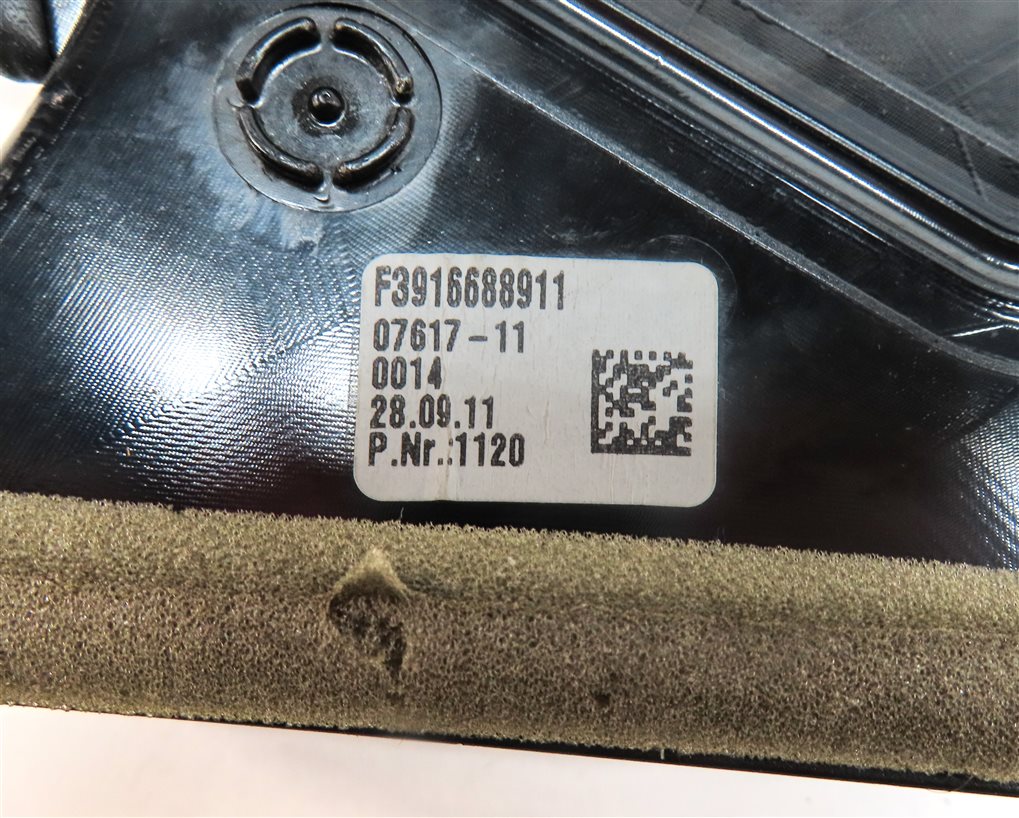 Thumbnail 7: 2012 BMW 550I (F10) FRONT LEFT DRIVER DASH HEAT AIR AC VENT (Black)