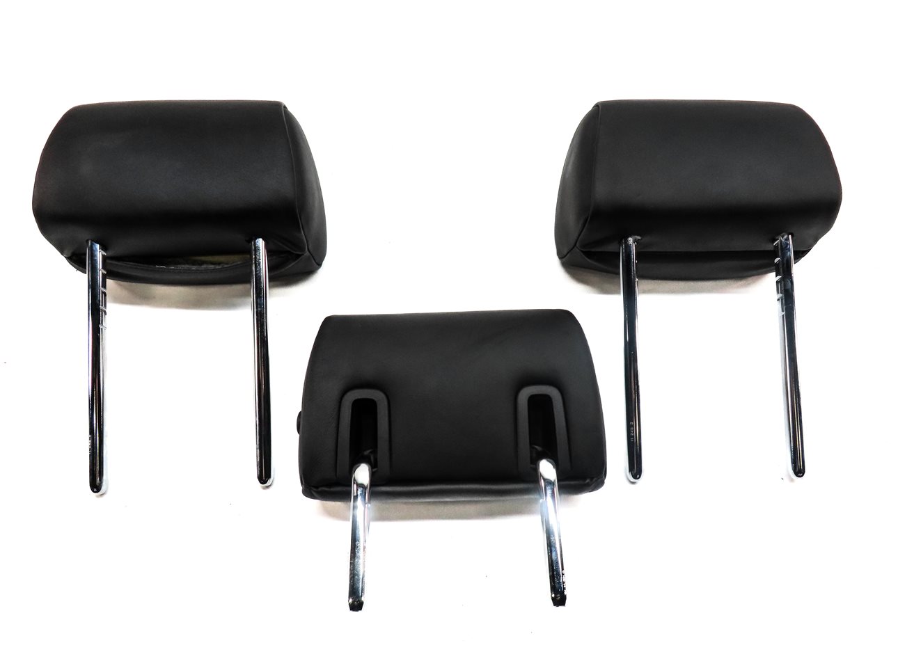 Thumbnail 3: 11-16 BMW 5 SERIES F10 REAR LEFT CENTER RIGHT SEAT HEADREST SET/3 (Black)