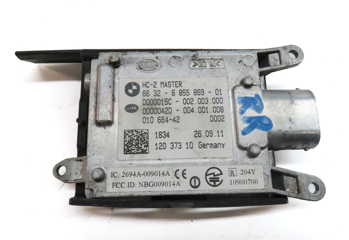Thumbnail 3: 12 BMW 550I (F10) REAR RIGHT DRIVER ASSIST BLIND SPOT RADAR SENSOR MODULE MASTER