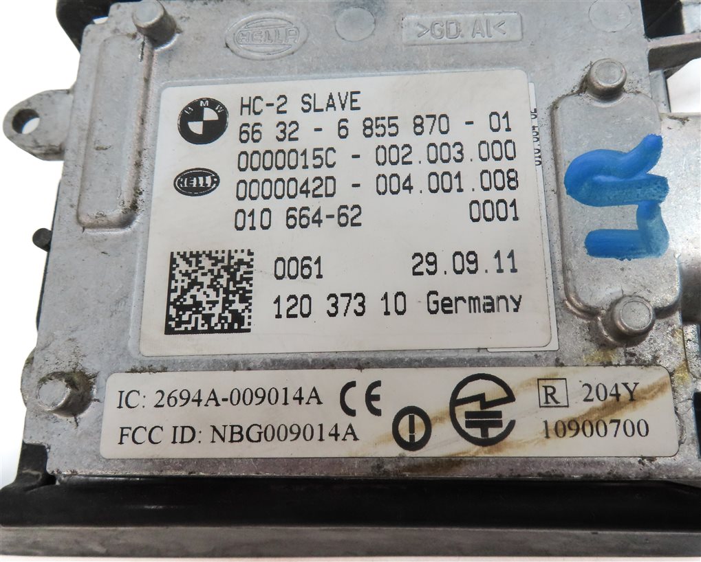 Thumbnail 4: 2012 BMW 550I (F10) REAR LEFT DRIVER ASSIST BLIND SPOT RADAR SENSOR MODULE SLAVE