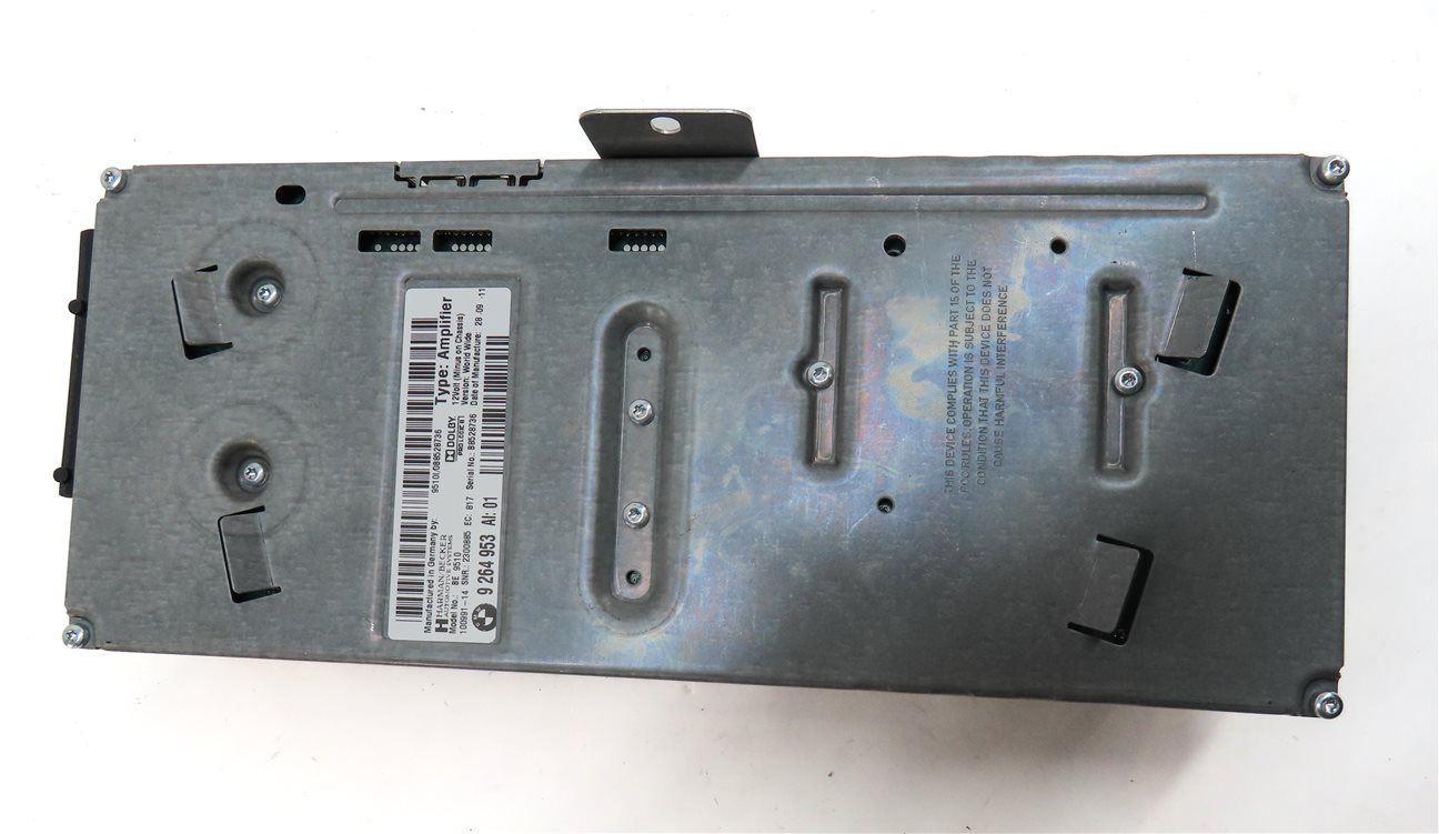 Thumbnail 4: 11-14 BMW 5 6 SERIES M5 M6 (F06 F10 F12 F13) STEREO HARMAN AUDIO AMP AMPLIFIER
