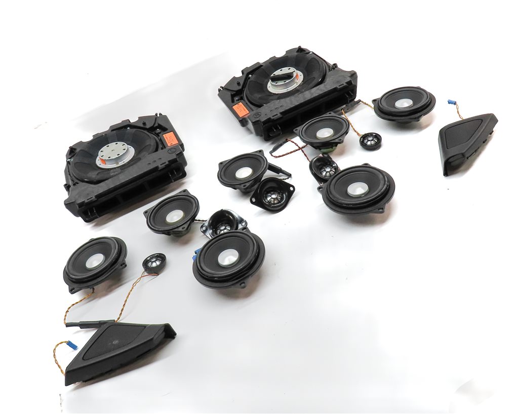 Thumbnail 3: 2012 BMW 550I (F10) HARMAN KARDON STEREO AUDIO SOUND SYSTEM SPEAKER SET/16