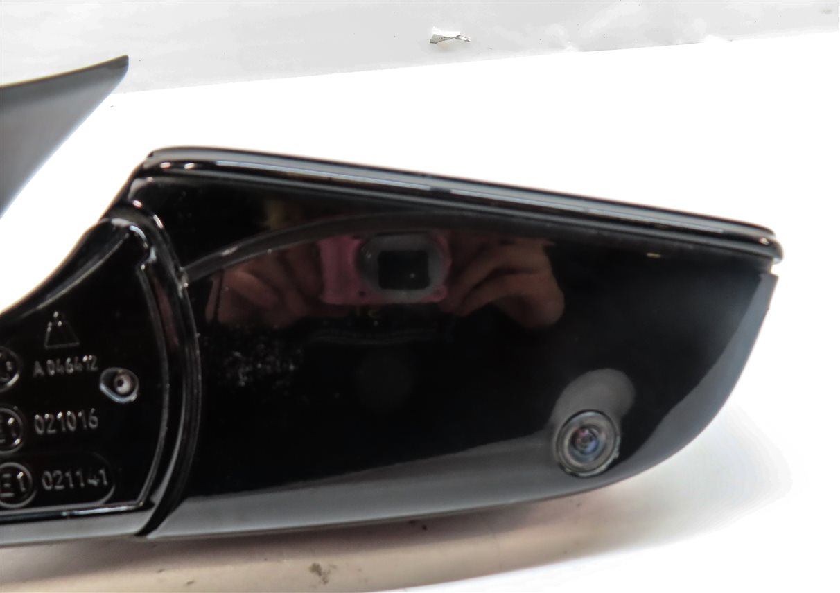 Thumbnail 7: 11-12 BMW 528i 535i 550i (F10) RIGHT P-FOLD AUTODIM CAMERA DOOR MIRROR (Black)