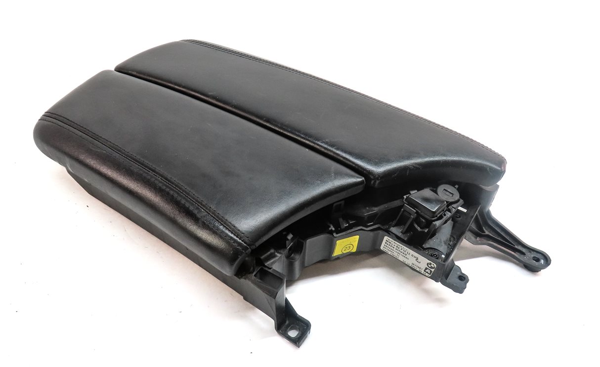 Thumbnail 1: 12-16 BMW 528i 535i 550i ACTIVEHYBRID 5 (F10) CENTER CONSOLE ARMREST (Black)