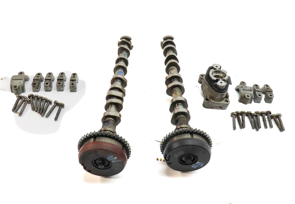 Thumbnail 2: 08-14 BMW 550i 750i X5 X6 (F01 E70 F10 E71) 4.4L TWIN TURBO RIGHT CAMSHAFT SET-2