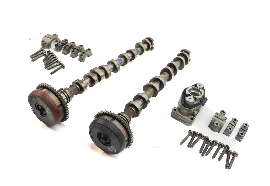 Thumbnail 3: 08-14 BMW 550i 750i X5 X6 (F01 E70 F10 E71) 4.4L TWIN TURBO RIGHT CAMSHAFT SET-2