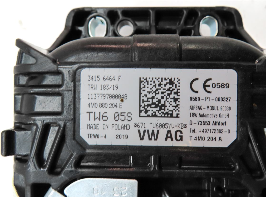 Thumbnail 6: 2017-2020 AUDI Q7 (4M) RIGHT FRONT PASSENGER DASH SRS AIRBAG AIR BAG