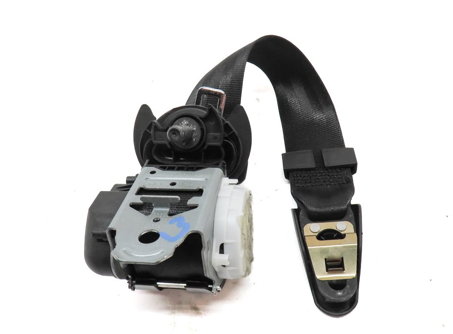 Thumbnail 4: 2019 AUDI Q7 (4M) REAR LEFT 3rd THIRD ROW SEAT SEATBELT RETRACTOR (Black)