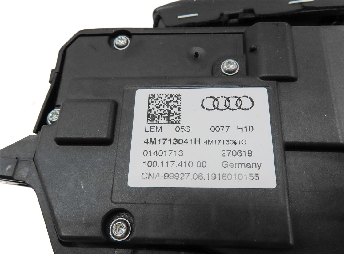 Thumbnail 7: 2017-2019 AUDI Q7 (4M) TRANSMISSION GEAR SHIFTER ASSEMBLY (BLACK LEATHER FINISH)