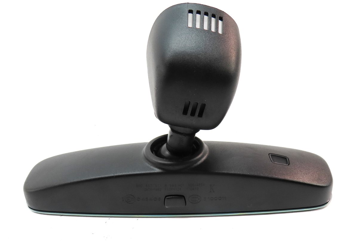 Thumbnail 7: 2017-2019 AUDI Q7 (4M) INTERIOR AUTODIM REARVIEW MIRROR w/ COMPASS (Black)