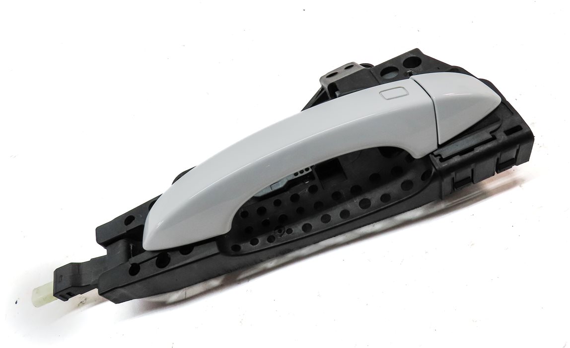 Thumbnail 3: 2017-2020 AUDI Q7 (4M) REAR RIGHT PASSENGER KEYLESS DOOR HANDLE (White)