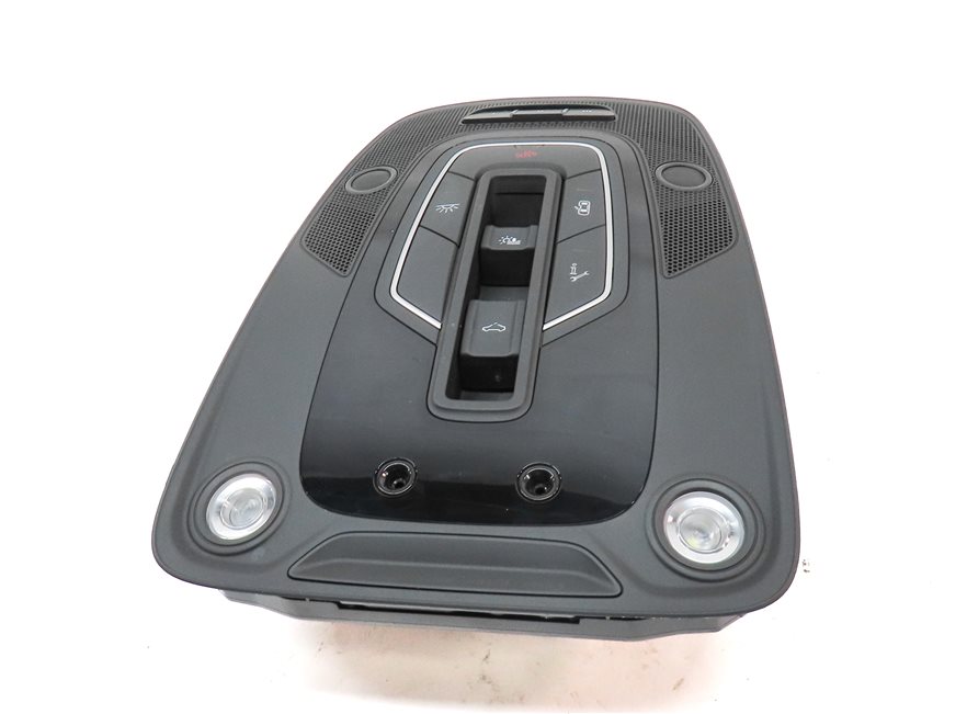 Thumbnail 2: 2019 AUDI Q7 (4M) FRONT DOMELIGHT MAP READING COURTESY DOME LIGHT (BLACK)