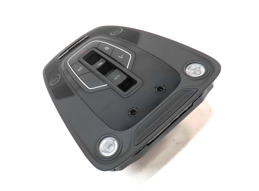 Thumbnail 3: 2019 AUDI Q7 (4M) FRONT DOMELIGHT MAP READING COURTESY DOME LIGHT (BLACK)