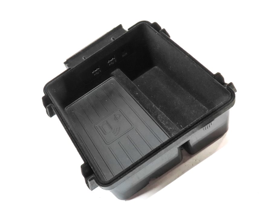 Thumbnail 3: 2019 AUDI Q7 (4M) FRONT CENTER CONSOLE Qi WIRELESS CELL PHONE CHARGING CRADLE