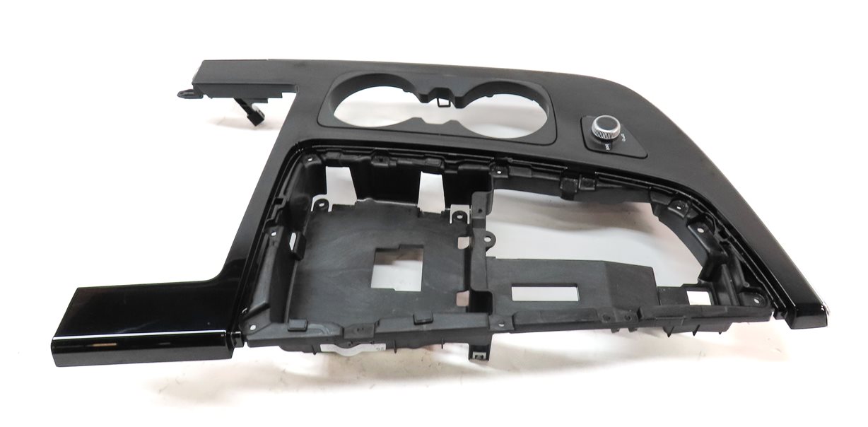Thumbnail 4: 2019 AUDI Q7 (4M) FRONT CENTER CONSOLE CUP HOLDER SHIFTER MMI PAD TRIM BEZEL