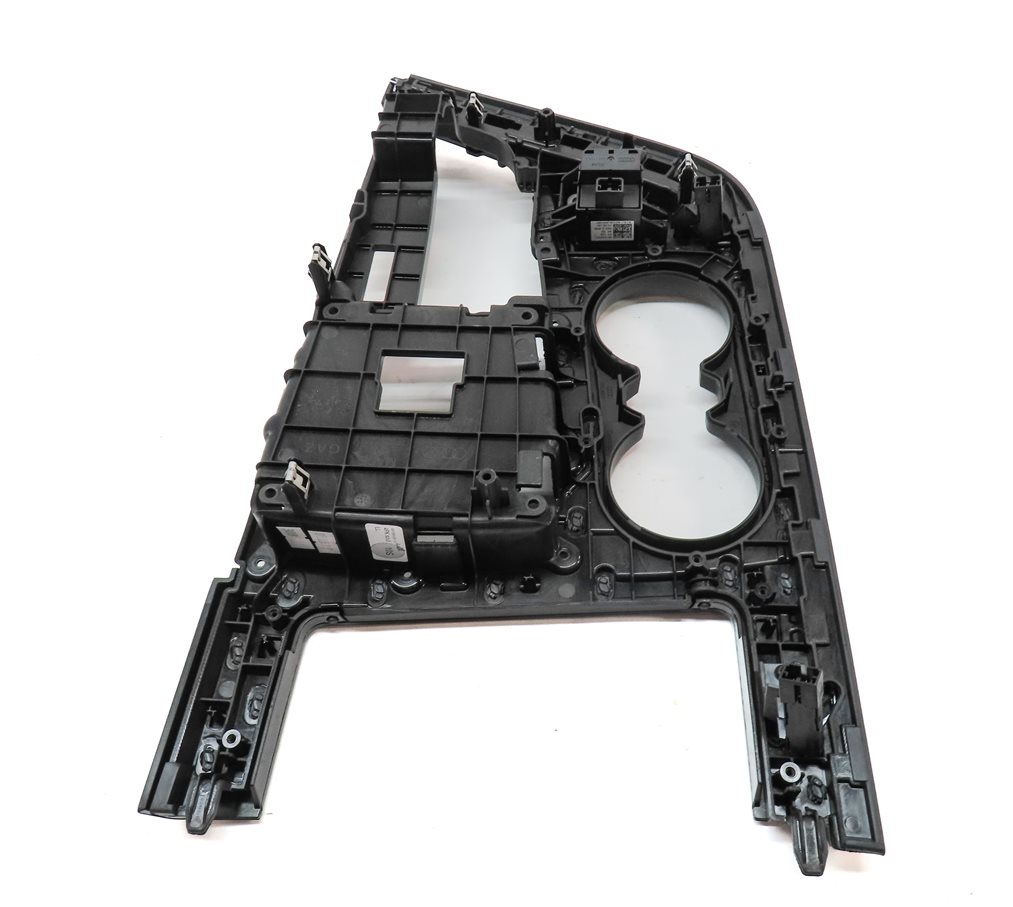 Thumbnail 6: 2019 AUDI Q7 (4M) FRONT CENTER CONSOLE CUP HOLDER SHIFTER MMI PAD TRIM BEZEL