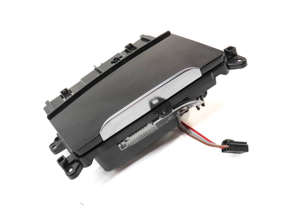 Thumbnail 3: 2019 AUDI Q7 (4M) FRONT CENTER CONSOLE ASH TRAY COMPARTMENT CUBBY TRAY (BLACK)