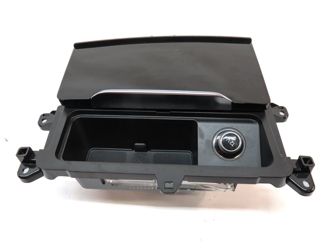 Thumbnail 7: 2019 AUDI Q7 (4M) FRONT CENTER CONSOLE ASH TRAY COMPARTMENT CUBBY TRAY (BLACK)