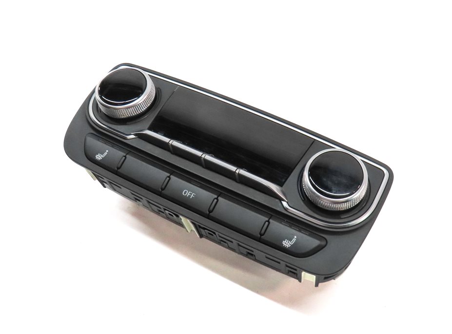17-19 AUDI Q7 (4M) REAR CENTER CONSOLE HEATER A/C TEMPERATURE CLIMATE CONTROL