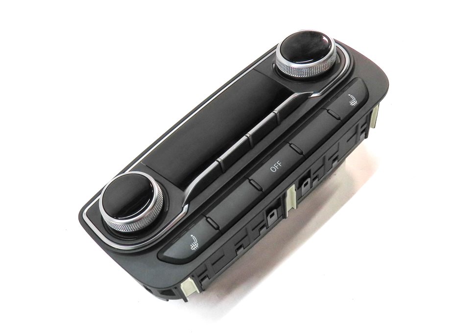 Thumbnail 3: 17-19 AUDI Q7 (4M) REAR CENTER CONSOLE HEATER A/C TEMPERATURE CLIMATE CONTROL