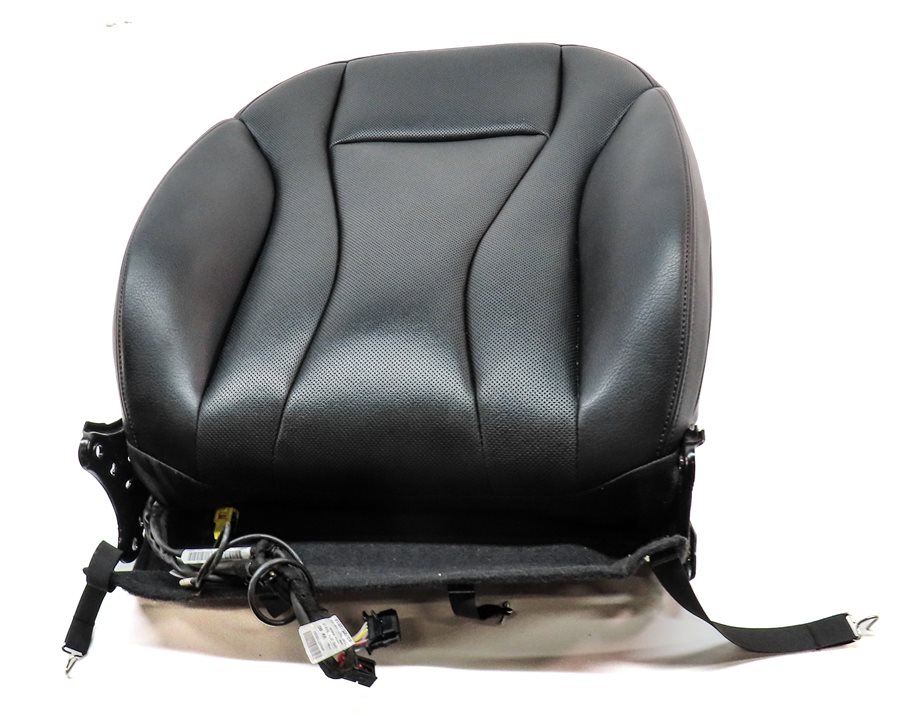 Thumbnail 2: 17-20 AUDI Q7 (4M) FRONT RIGHT PASSENGER UPPER TOP HEATED SEAT CUSHION (Black)