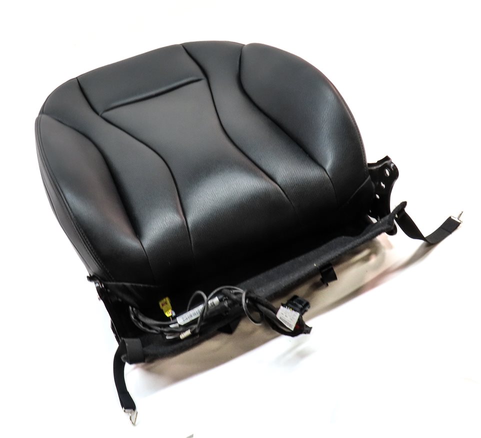 Thumbnail 3: 17-20 AUDI Q7 (4M) FRONT RIGHT PASSENGER UPPER TOP HEATED SEAT CUSHION (Black)