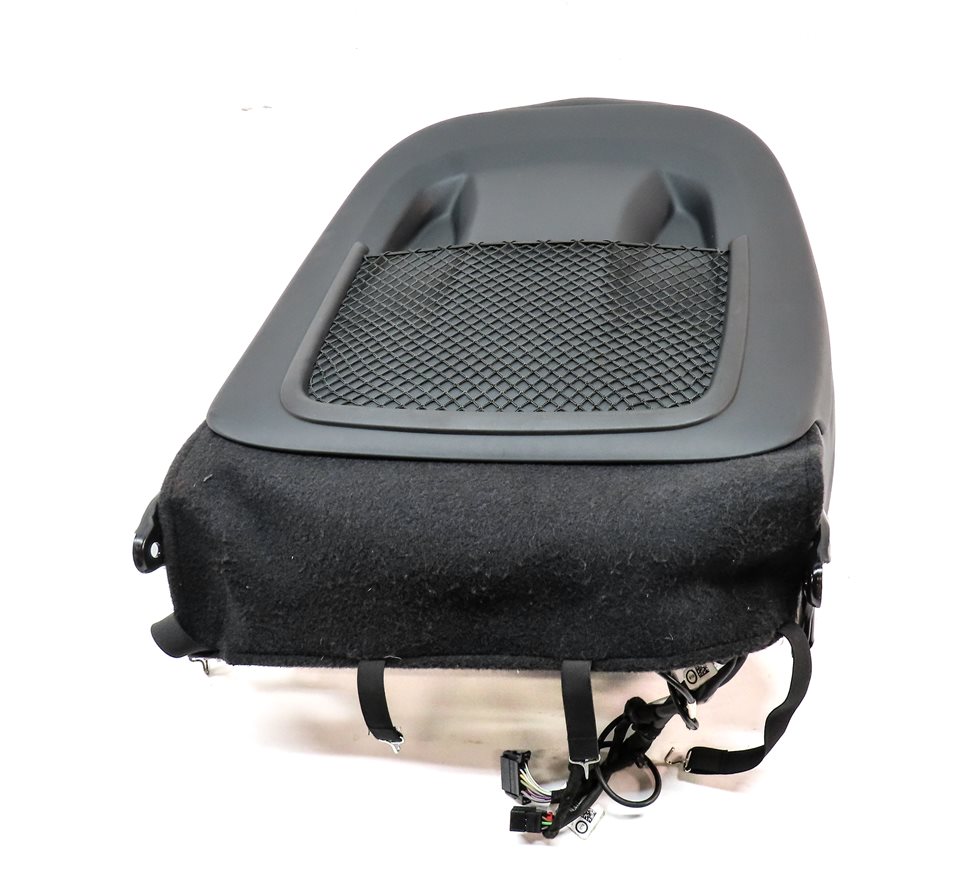 Thumbnail 5: 17-20 AUDI Q7 (4M) FRONT RIGHT PASSENGER UPPER TOP HEATED SEAT CUSHION (Black)