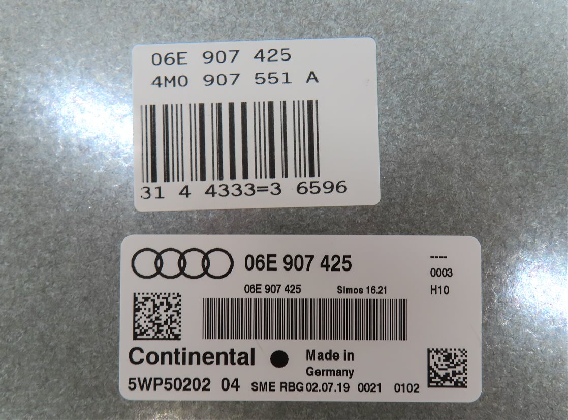 Thumbnail 16: 2019 AUDI Q7 4M 3.0L CREC ENGINE ECM BCM SPEEDOMETER IMMOBILIZER MODULE KEY SET