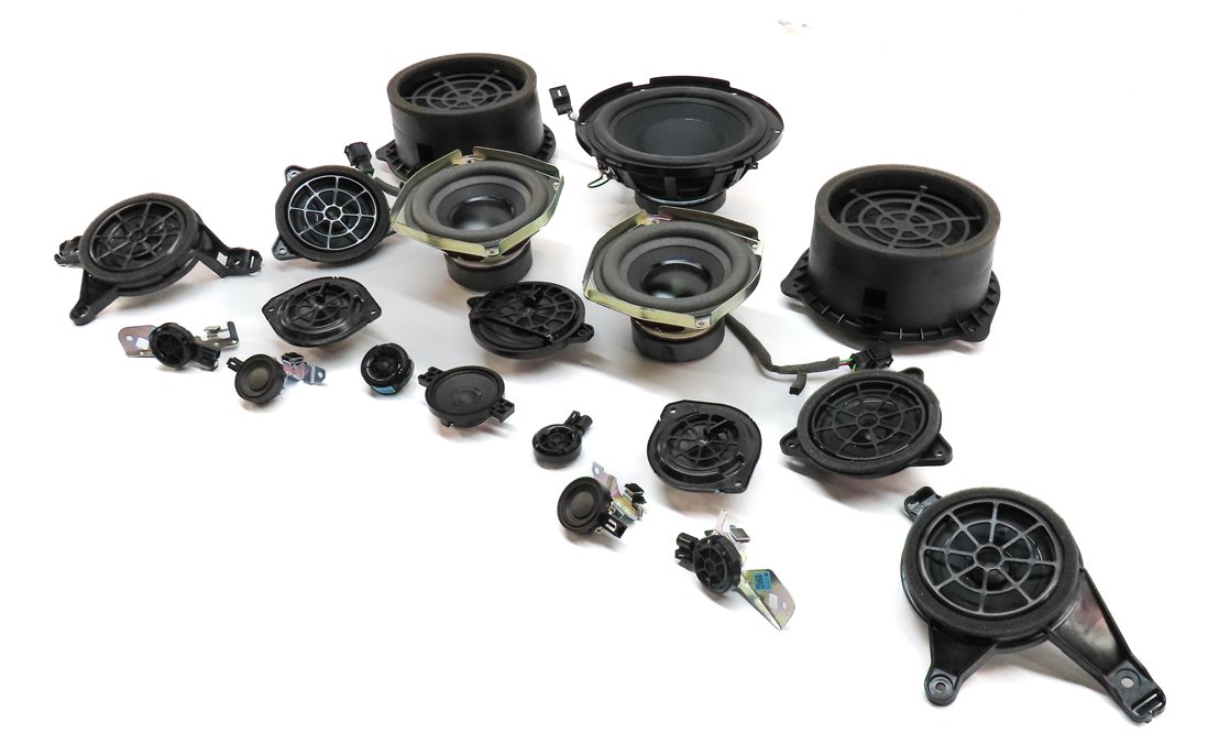 2019 AUDI Q7 (4M) BOSE AUDIO SUB SUBWOOFER MID HIGH TWEETER SPEAKER SET-19