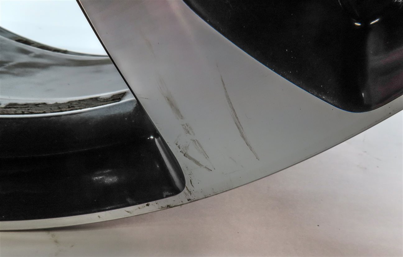 Thumbnail 6: 19-24 AUDI Q7 SQ7 (4M) 21x9.5 MACHINE FACE & BLACK ALUMINUM 5-SPOKE WHEEL RIM