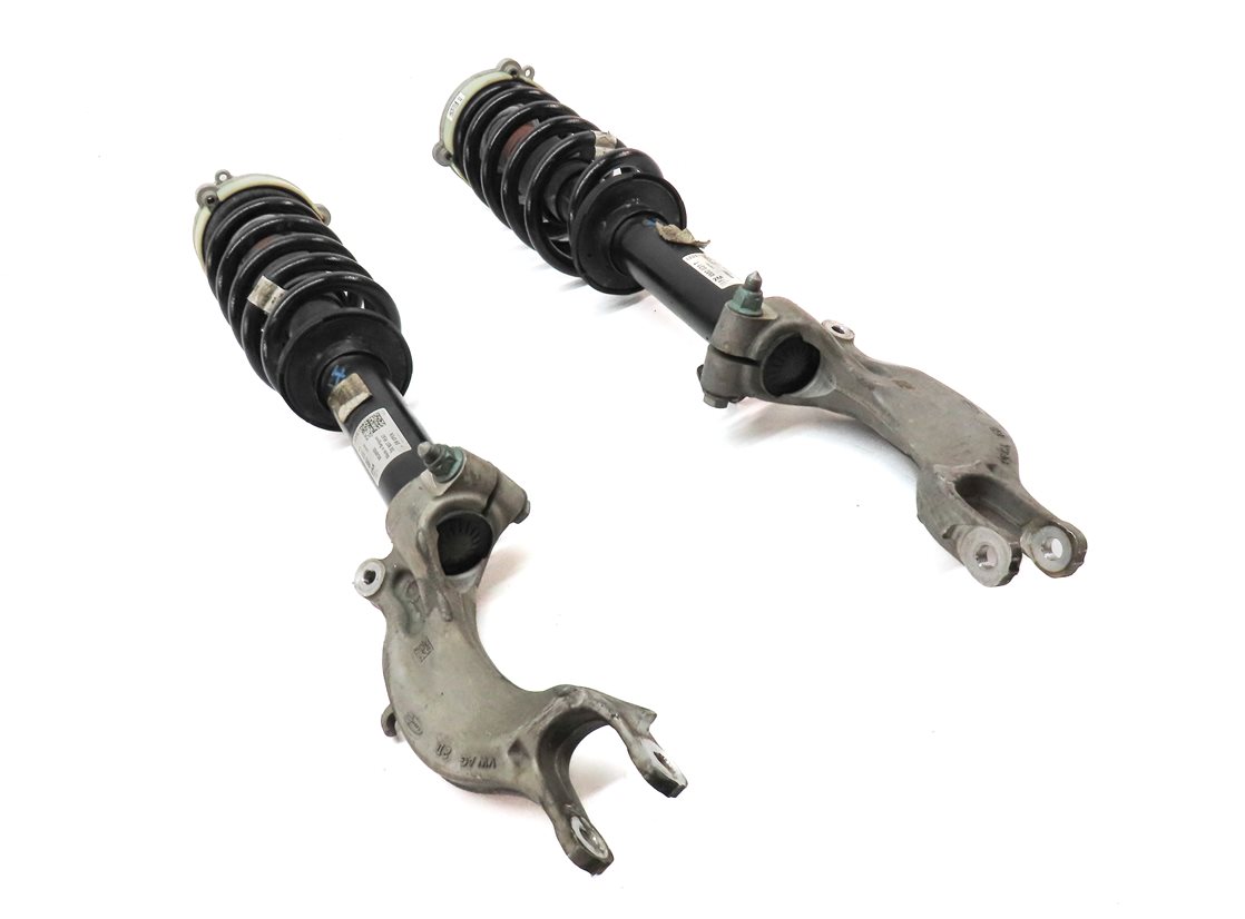 Thumbnail 3: 2017-2020 AUDI Q7 (4M) FRONT LEFT & RIGHT SUSPENSION SHOCK STRUT SET-2