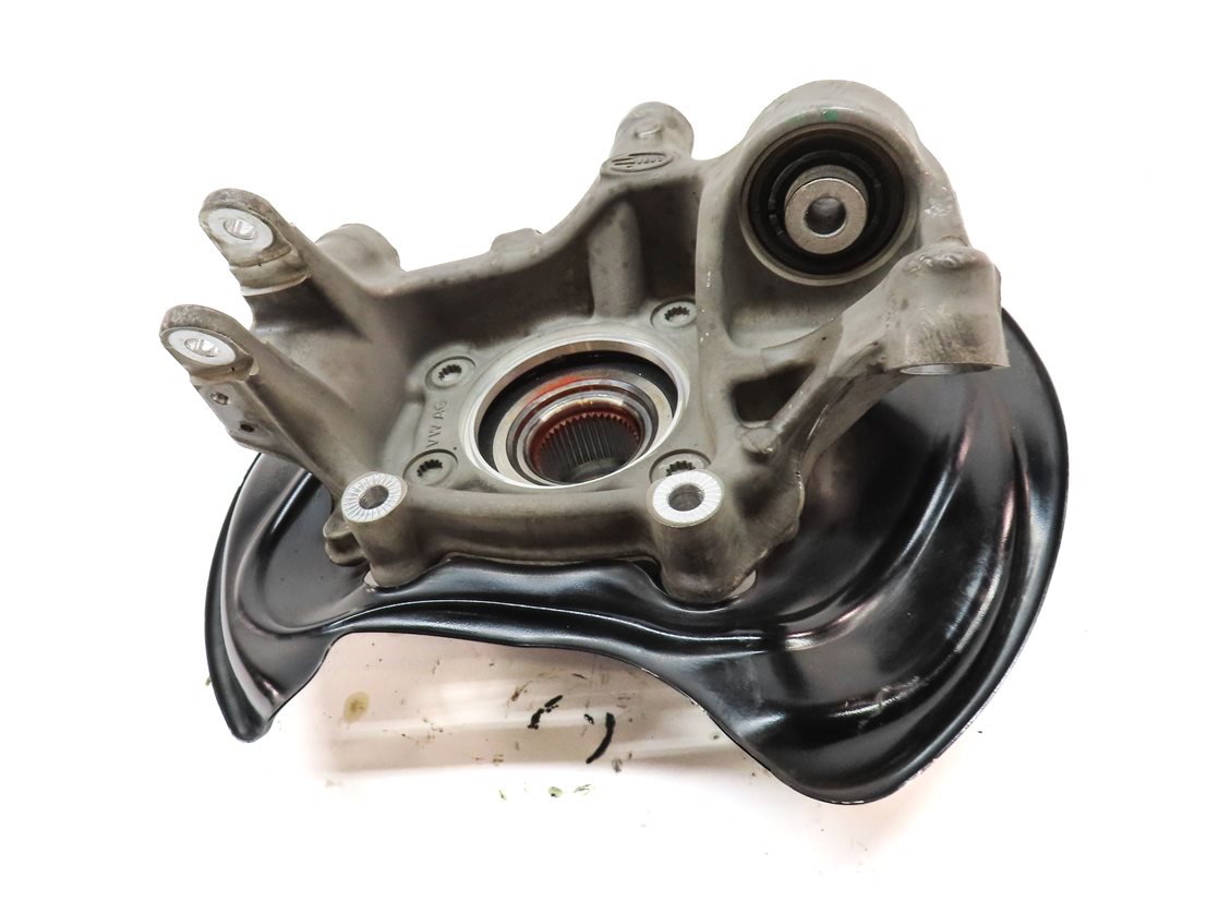 Thumbnail 2: 2017-2022 AUDI Q7 (4M) REAR RIGHT PASSENGER SPINDLE KNUCKLE WHEEL HUB w/ SHIELD