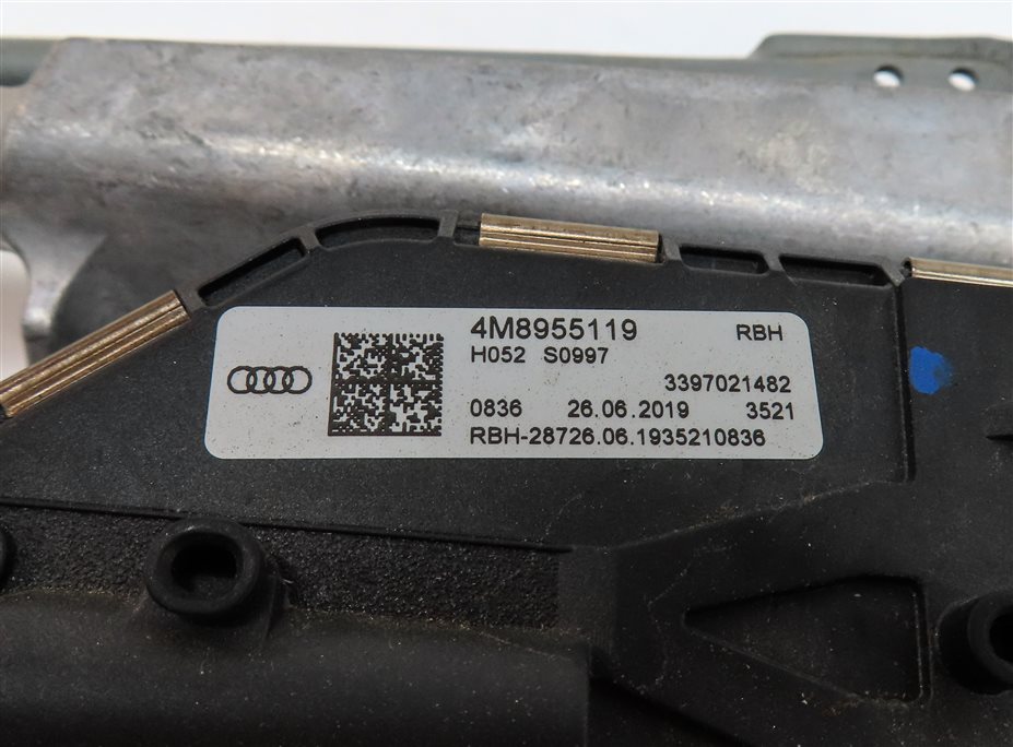 Thumbnail 6: 2017-2019 AUDI Q7 (4M) FRONT WINDSHIELD WIPER MOTOR w/ TRANSMISSION LINKAGE