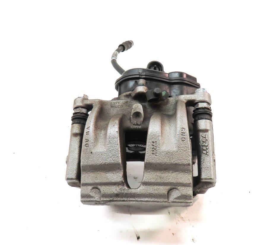 Thumbnail 2: 2017-2020 AUDI Q7 (4M) REAR LEFT DRIVER SIDE BRAKE CALIPER w/ ACTUATOR MOTOR