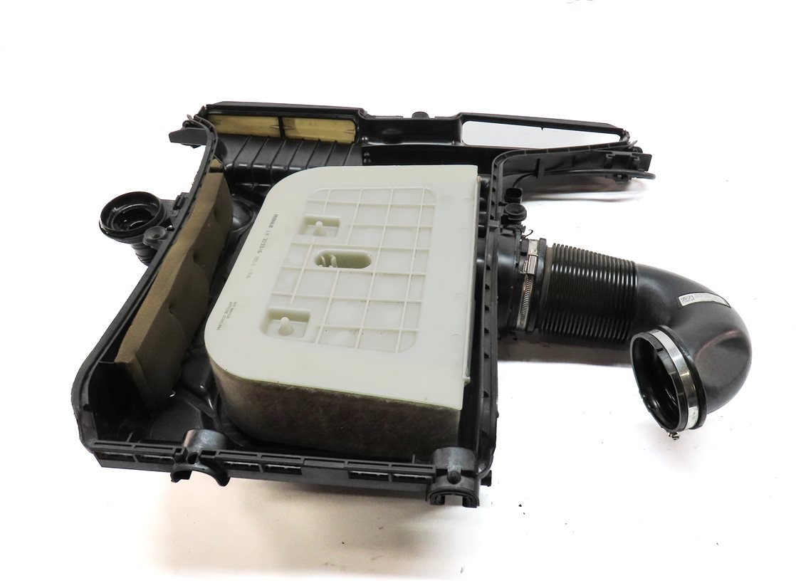 Thumbnail 2: 17-19 AUDI Q7 (4M) 3.0L SUPER CREC ENGINE COVER AIR INTAKE CLEANER FILTER BOX